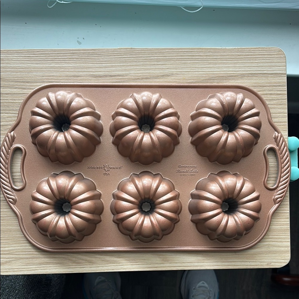 Nordic Ware Brown Bakeware Bundt Cake Pan